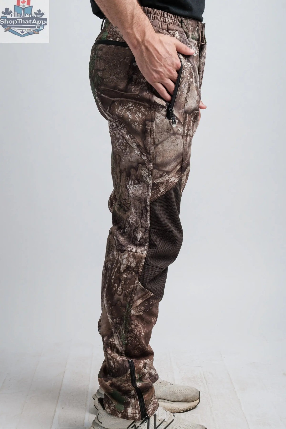 Men's Water Resistant Camo Pants for Outdoor Adventure - Shopthatapp.ca