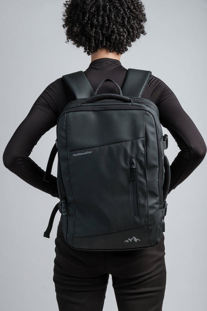 Voyager Expandable Backpack 26L / 38L with Built-in Rain Coat - Shopthatapp.ca