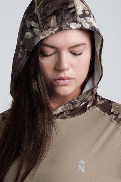Women's Cooling Hoodie - UPF 50 Summer Protection and Comfort - Shopthatapp.ca