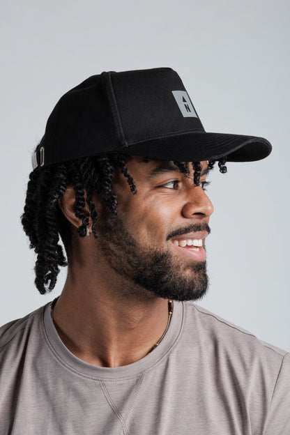 Water-Resistant Reflective Cap with "N" Logo - Shopthatapp.ca