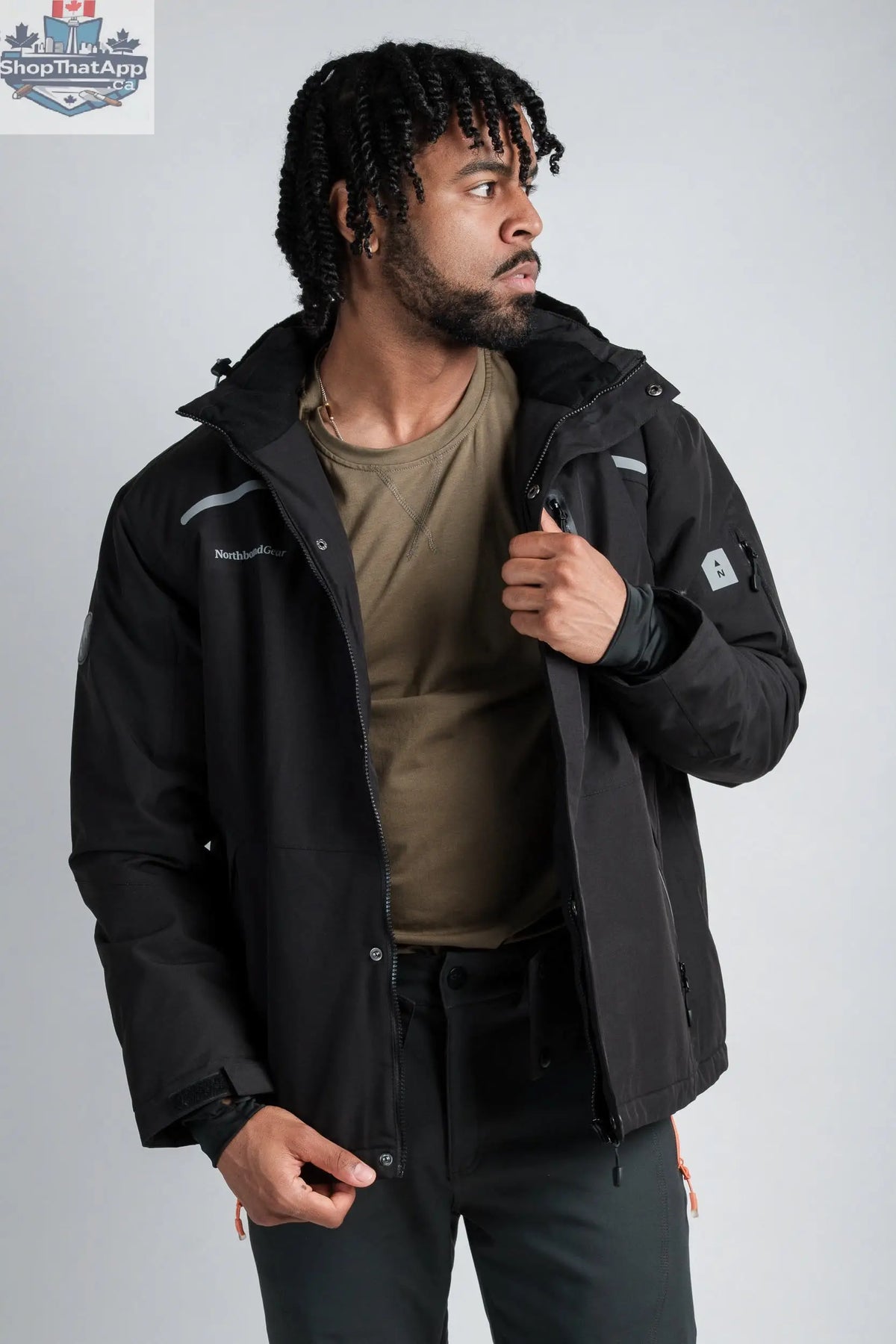 Men's Waterproof Jacket - Apex Waterproof Jacket for All Weather Conditions - Shopthatapp.ca