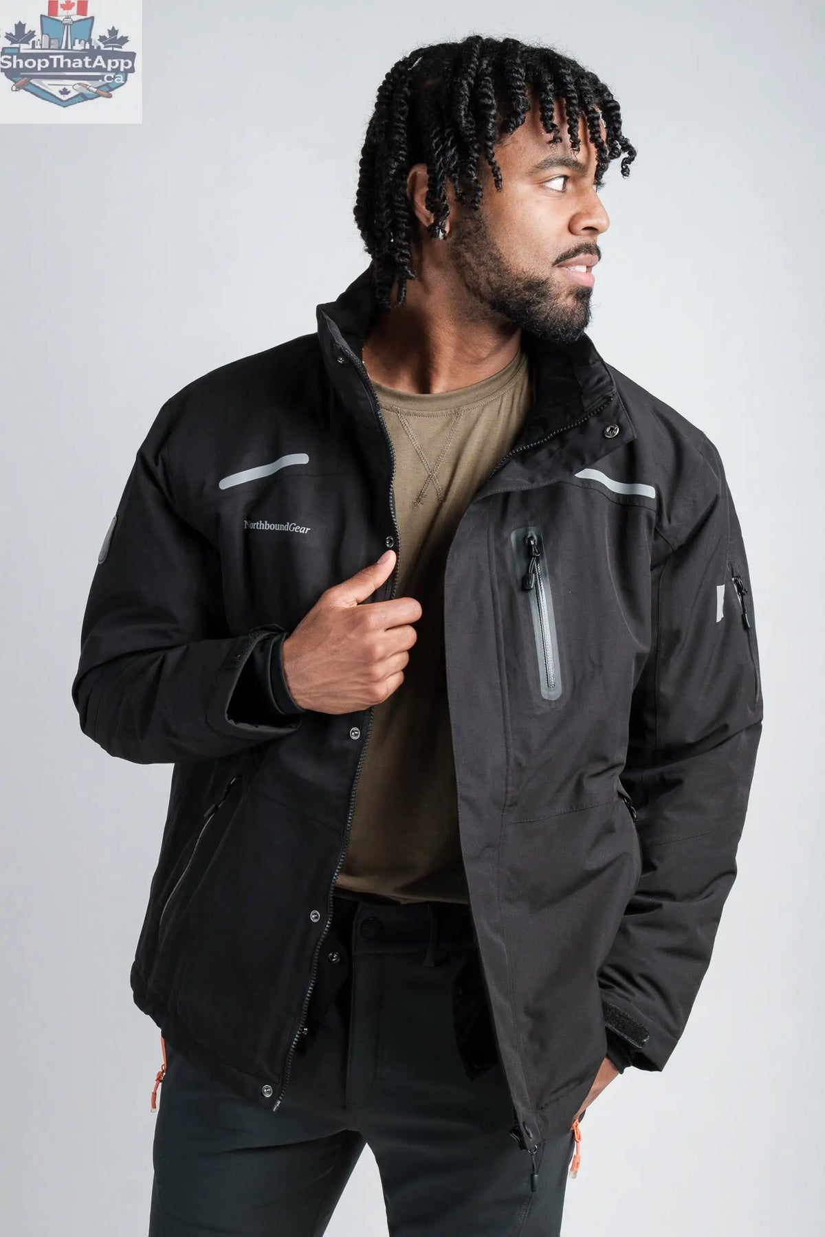 Men's Waterproof Jacket - Apex Waterproof Jacket for All Weather Conditions - Shopthatapp.ca