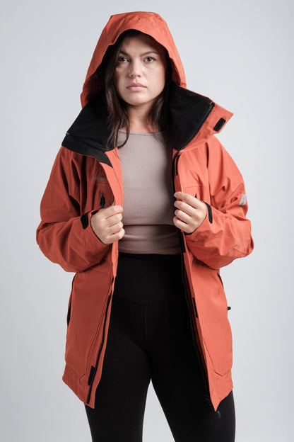 Women's Waterproof Field Jacket - DryShield Waterproof Technology - Shopthatapp.ca