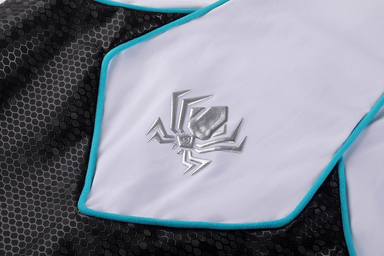 Woman Super Hero Spandex Pu Leather Cosplay Halloween Costume Bodysuit with Jacket - Shopthatapp.ca