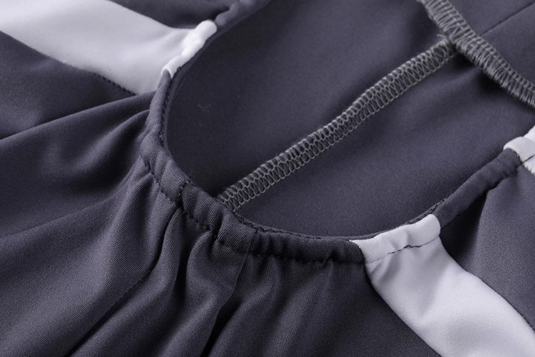Anime Style the Grey Shark Jumpsuit Yoga Pants Full Body Sexy Fitness Active Wear - Shopthatapp.ca