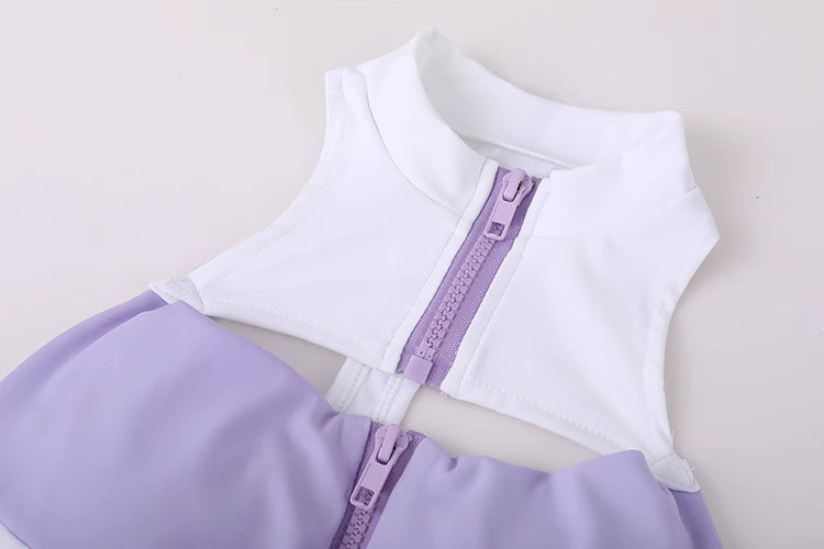 Anime Style The Purple Shark Jumpsuit Yoga Pants Full Body Sexy Fitness Activewear - Shopthatapp.ca