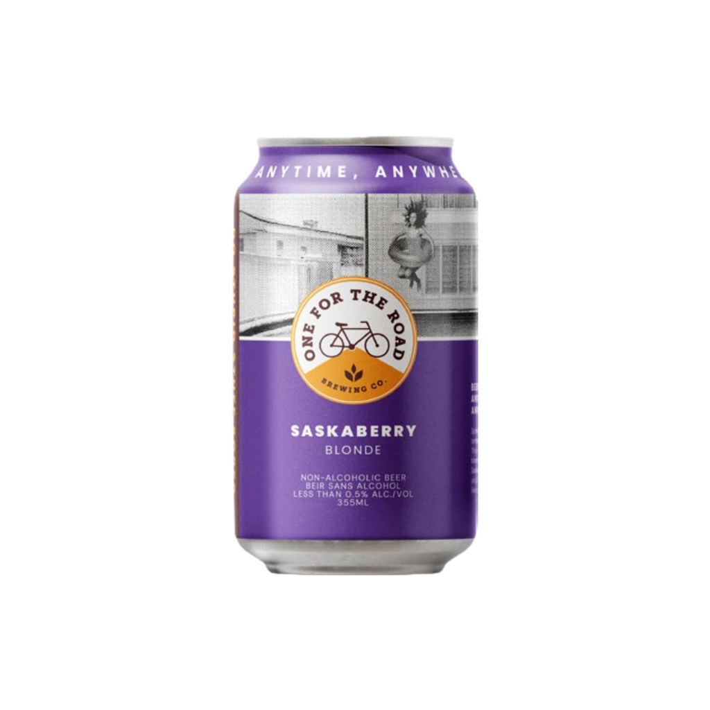 One For The Road Saskaberry Blonde Beer - Refreshing Craft Brew