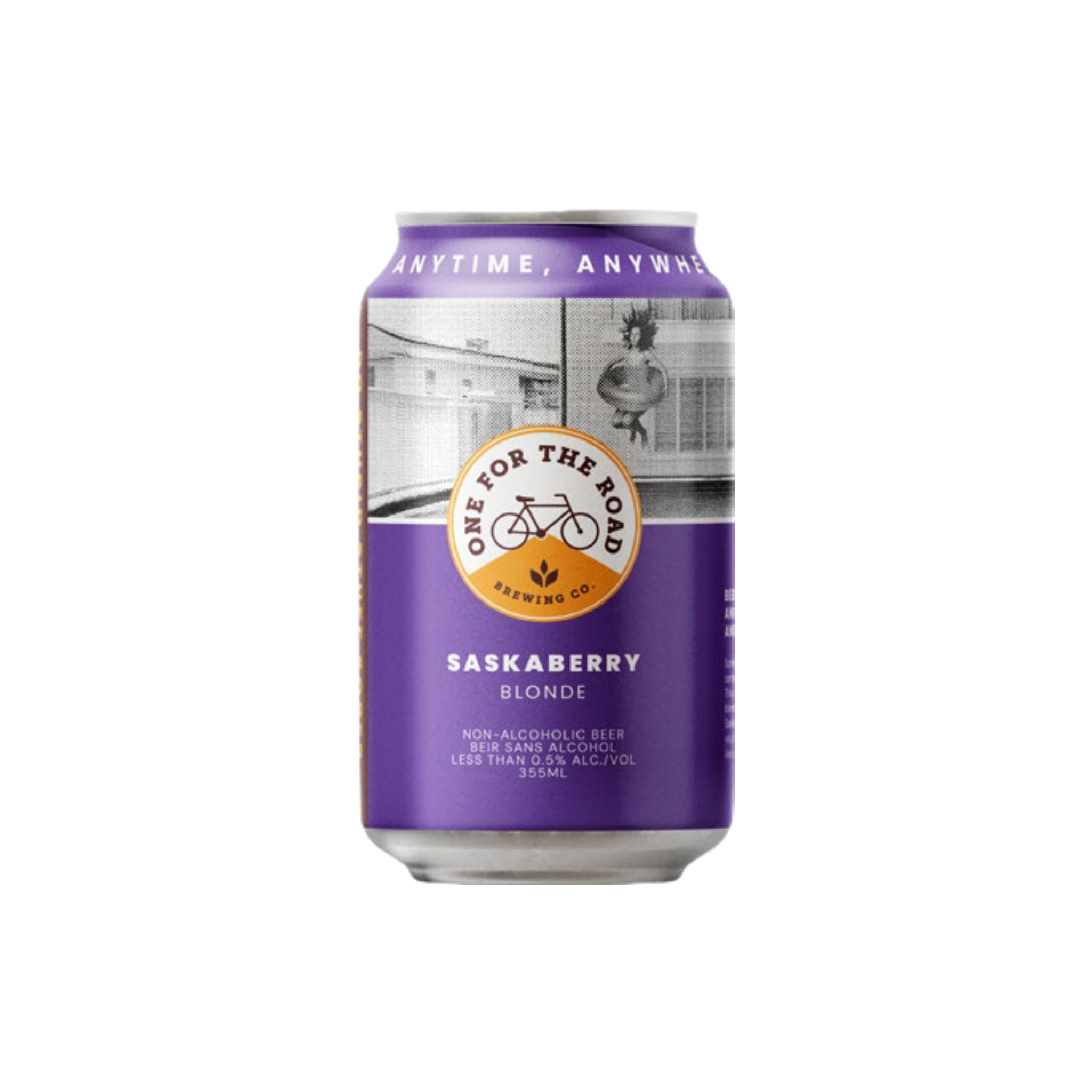 One For The Road Saskaberry Blonde Beer - Refreshing Craft Brew