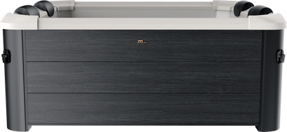Zoppinh MSPA Oslo 6-person hot tub spa with frame design, featuring seating, jets, and a modern outdoor relaxation setup.