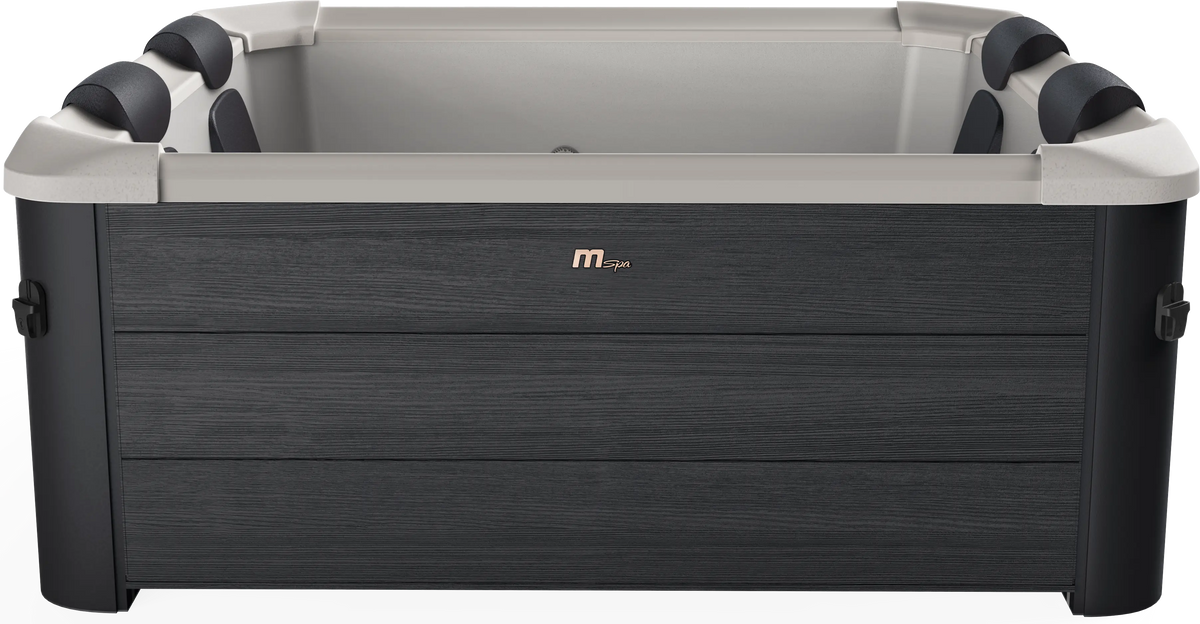 Zoppinh MSPA Oslo hot tub spa with a sturdy frame, seating for six, and built-in jets for relaxation.
