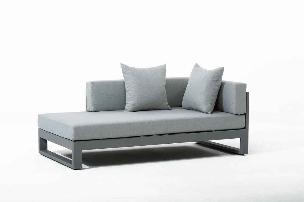 Oasis 3-Piece Aluminum Outdoor Sectional