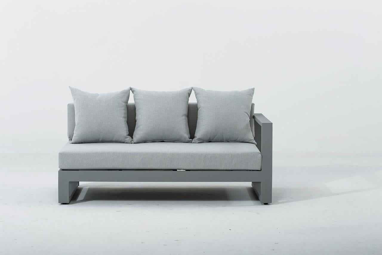 Oasis 3-Piece Aluminum Outdoor Sectional