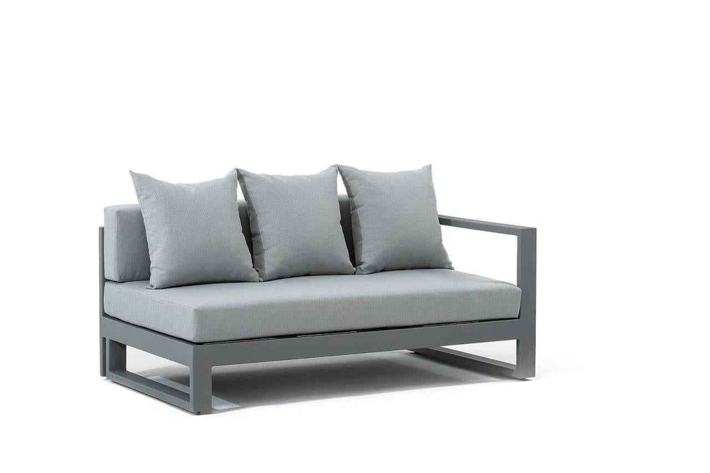 Oasis 3-Piece Aluminum Outdoor Sectional