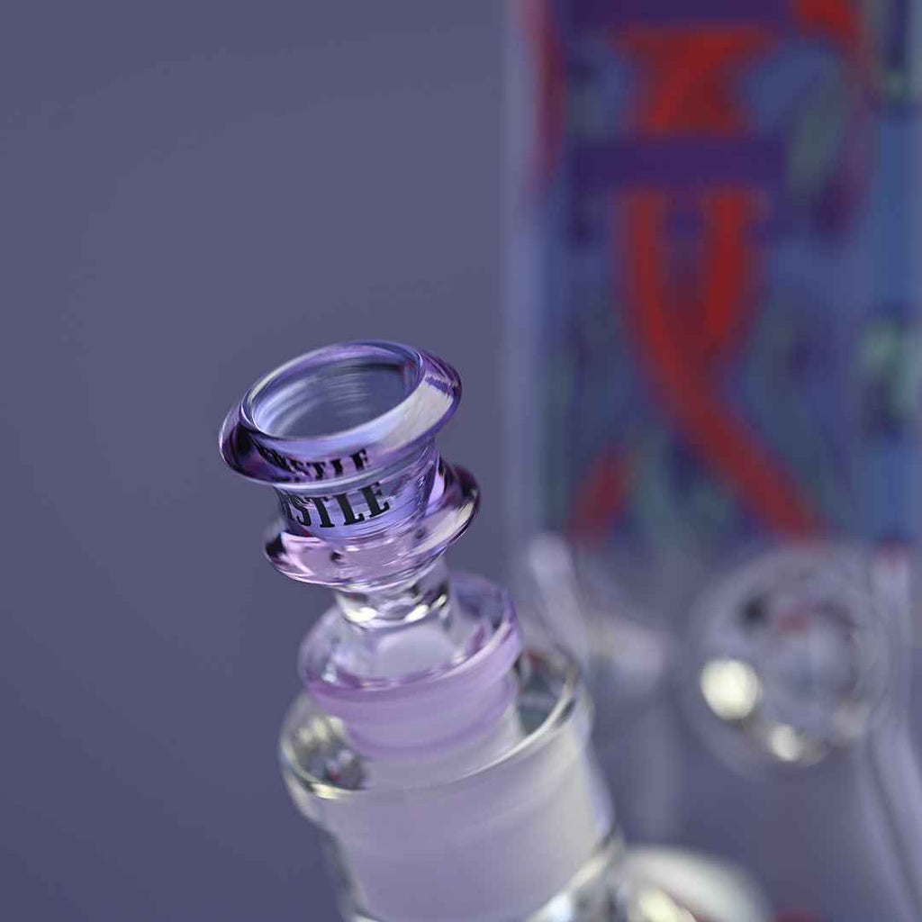 16" Octopus Beaker Bong - 9mm Thick Glass