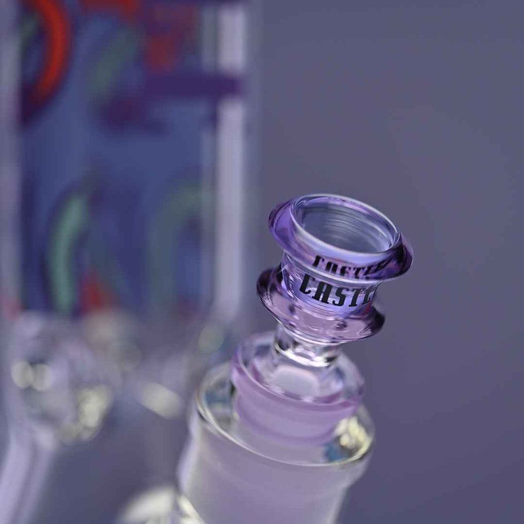 16" Octopus Beaker Bong - 9mm Thick Glass
