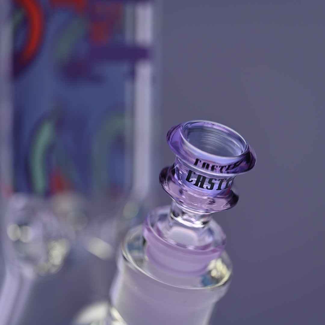 16" Octopus Beaker Bong - 9mm Thick Glass
