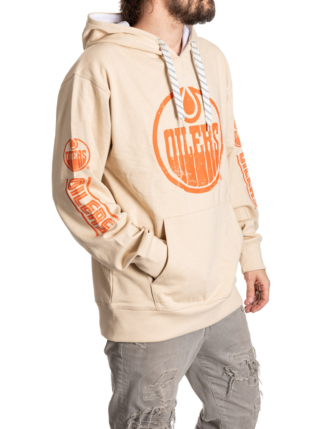 Edmonton Oilers Vintage Vibes Hoodie - Shopthatapp.ca