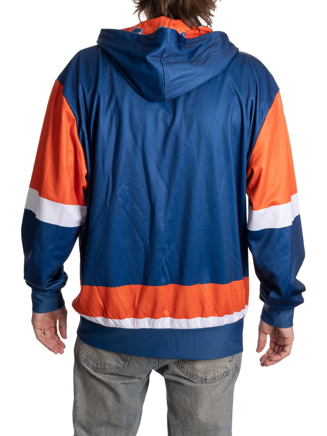 Edmonton Oilers Hockey Lace Hoodie - Shopthatapp.ca