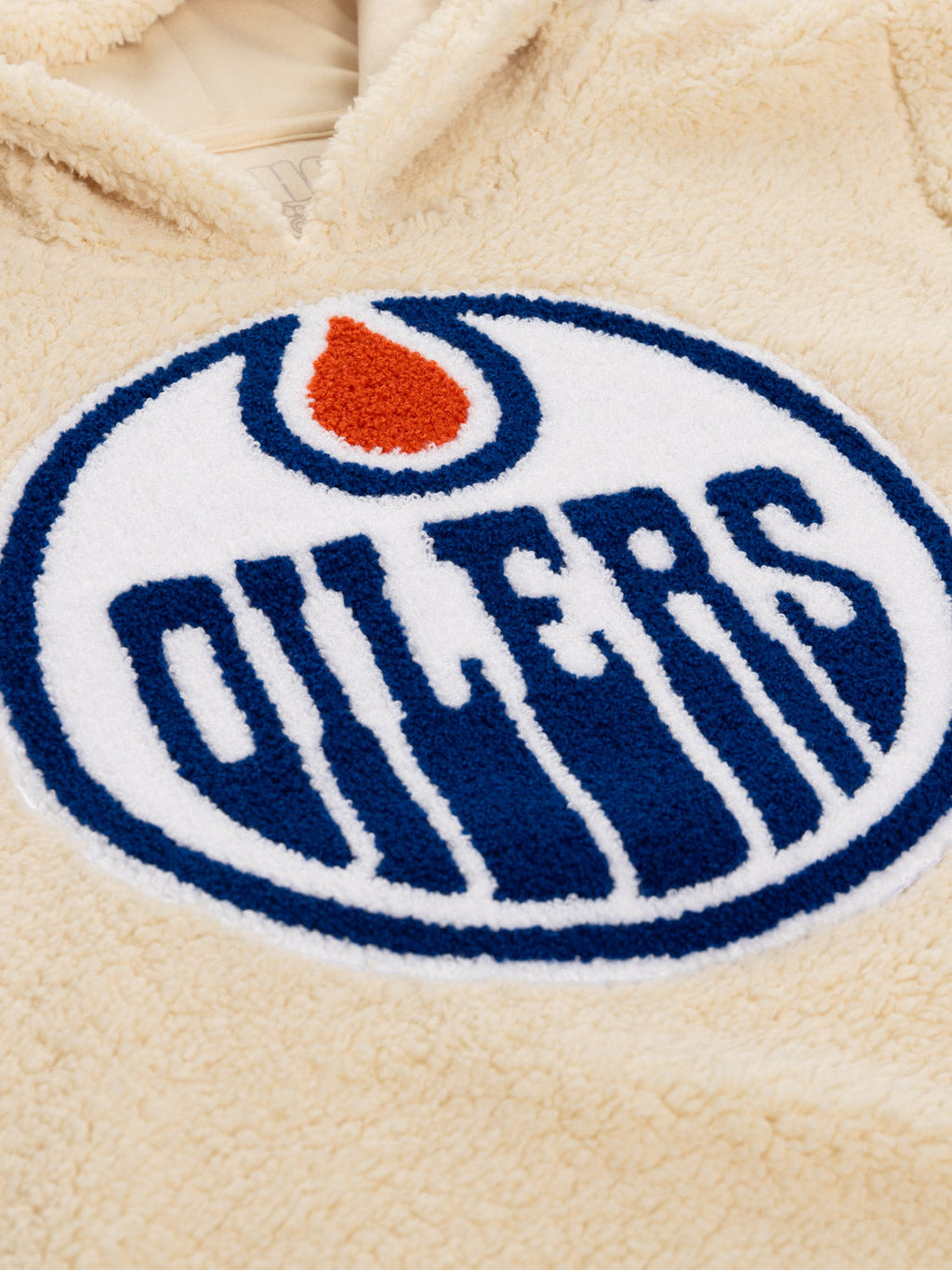 NHL Edmonton Oilers Ladies Sherpa Hoodie - Shopthatapp.ca