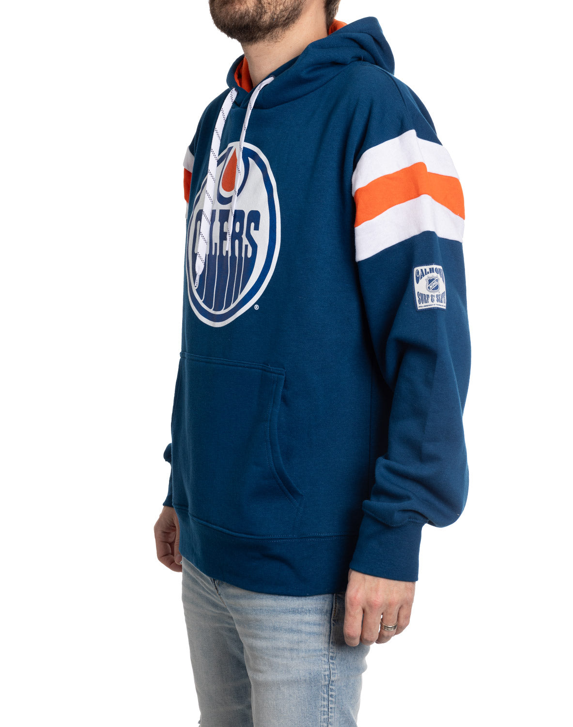 Edmonton Oilers Varsity Retro Style Hoodie - Shopthatapp.ca