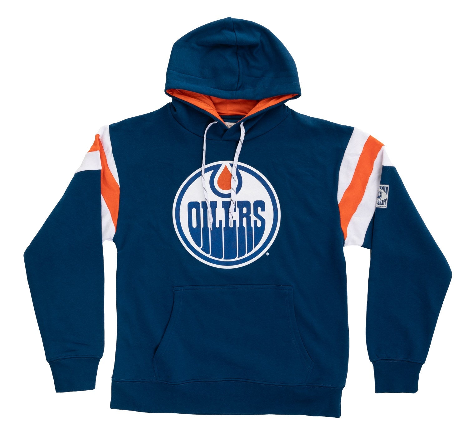 Edmonton Oilers Varsity Retro Style Hoodie - Shopthatapp.ca