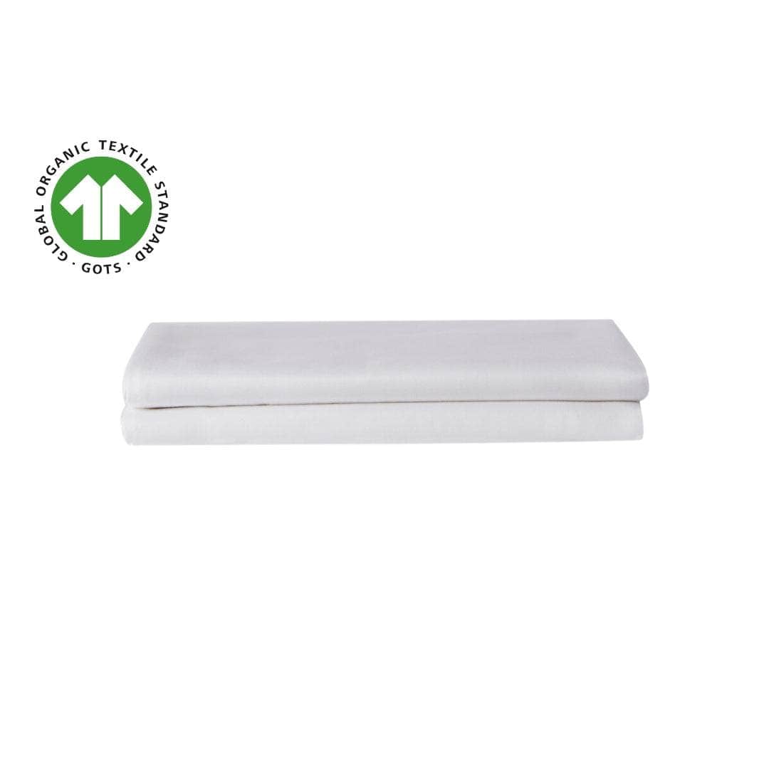 Essential Organic Percale Pillowcase Set for Luxurious Sleep - Shopthatapp.ca