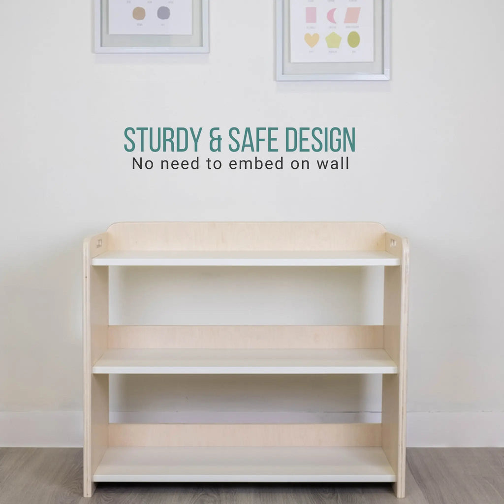 BANANA - Montessori Shelf with Borders - Shopthatapp.ca