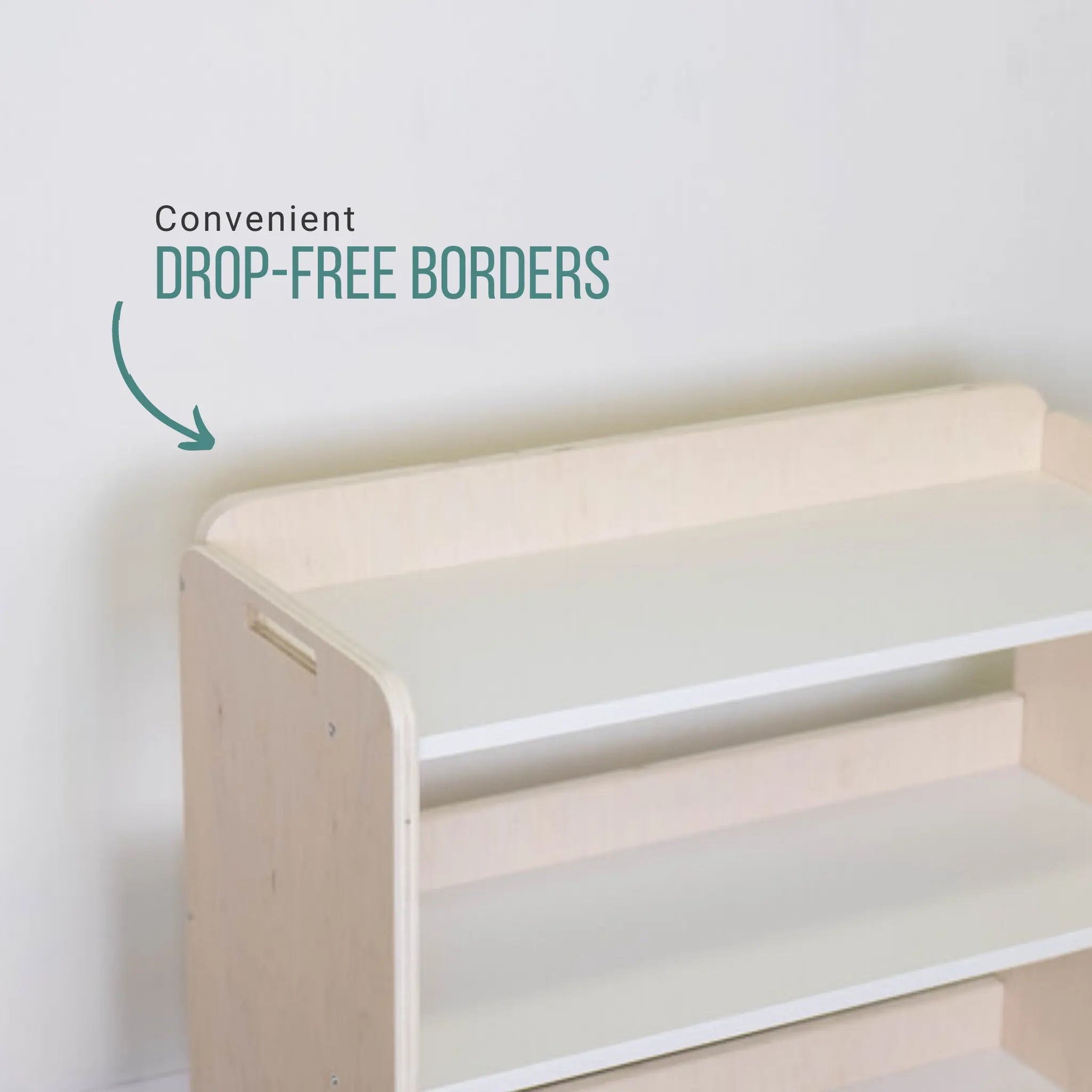 BANANA - Montessori Shelf with Borders - Shopthatapp.ca