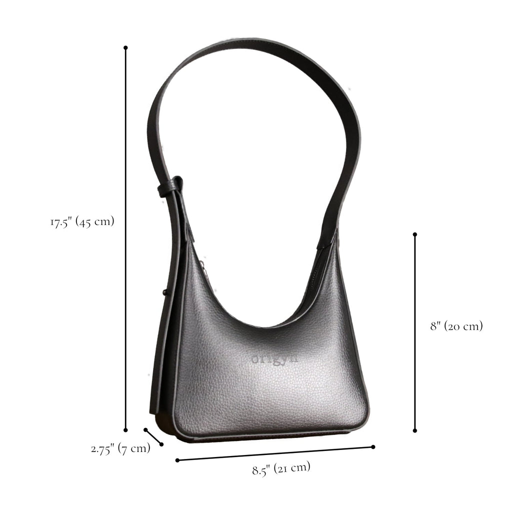 Origyn 01 - Plant-Based Vegan Leather Shoulder Handbag - Made with Plastic-Free MIRUM® - Shopthatapp.ca