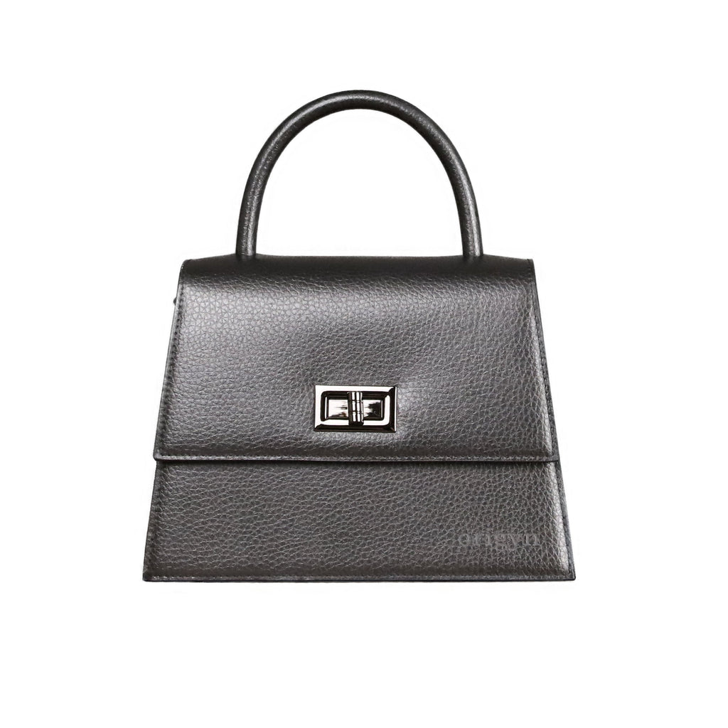 Origyn 03 - Plant-Based Vegan Leather Kelly Bag - Made with Plastic-Free MIRUM® - Shopthatapp.ca