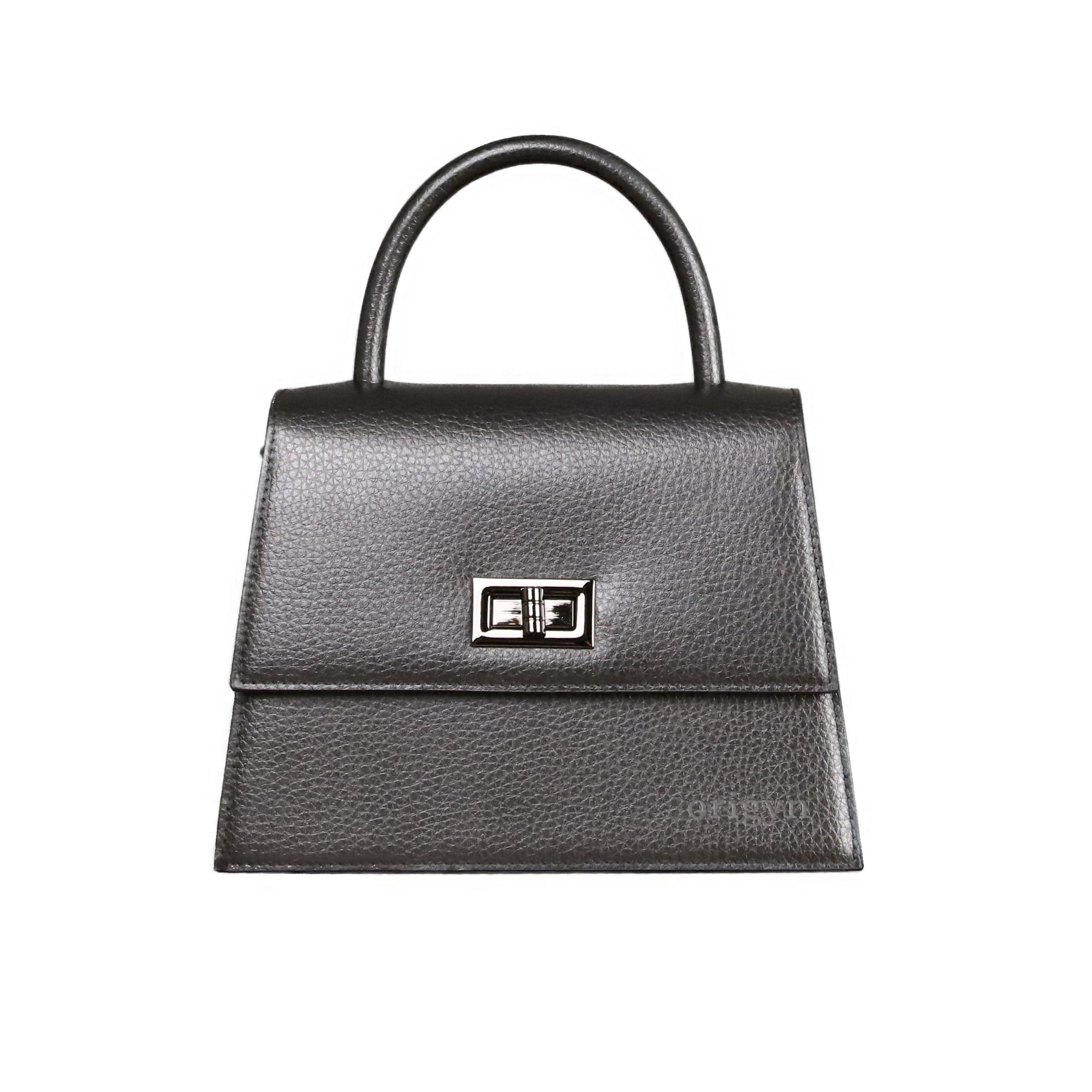 Origyn 03 - Plant-Based Vegan Leather Kelly Bag - Made with Plastic-Free MIRUM® - Shopthatapp.ca