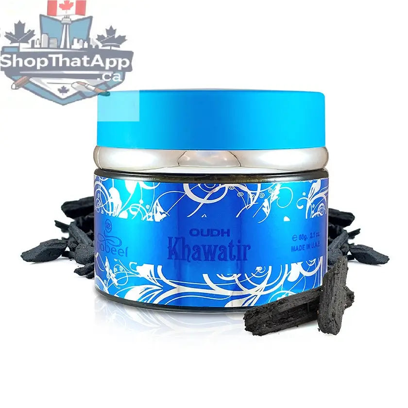 Nabeel Oud Wood Chips Khawatir 60g - Shopthatapp.ca