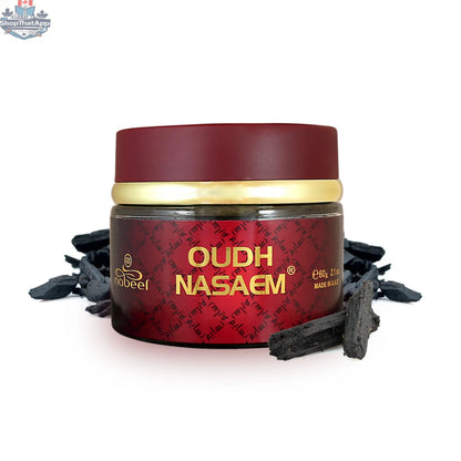 Nabeel Oud Wood Chips Nasaem 60g - Shopthatapp.ca