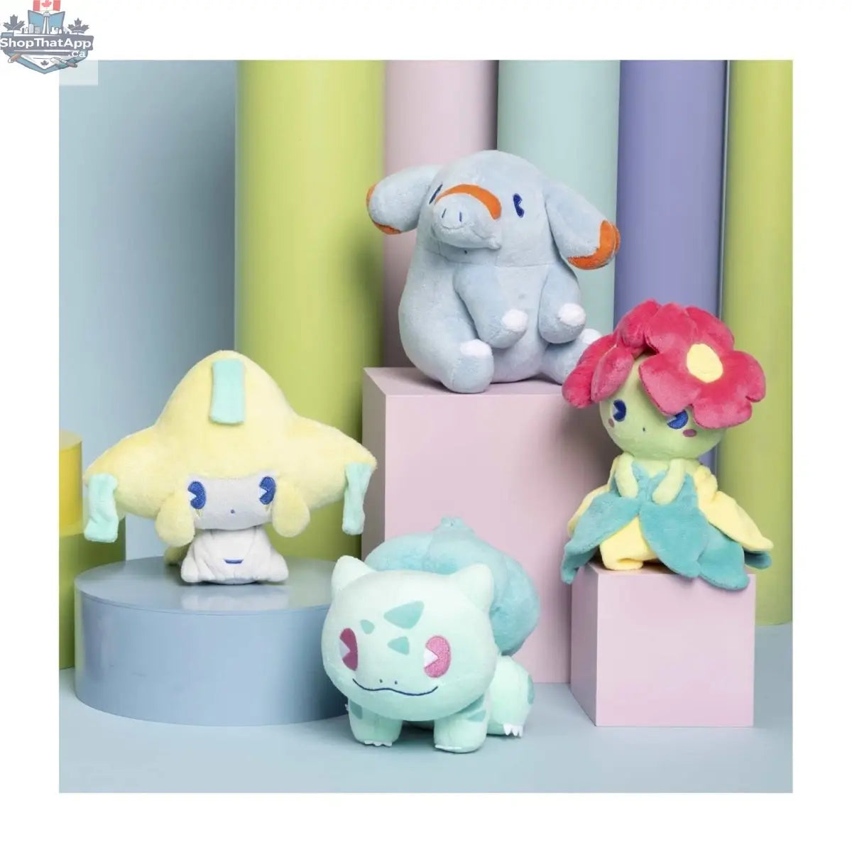 Saiko Soda Refresh Phanpy collectible figure from Banana Games & Hobby North American Soda Refresh Collection, detailed and vibrant.