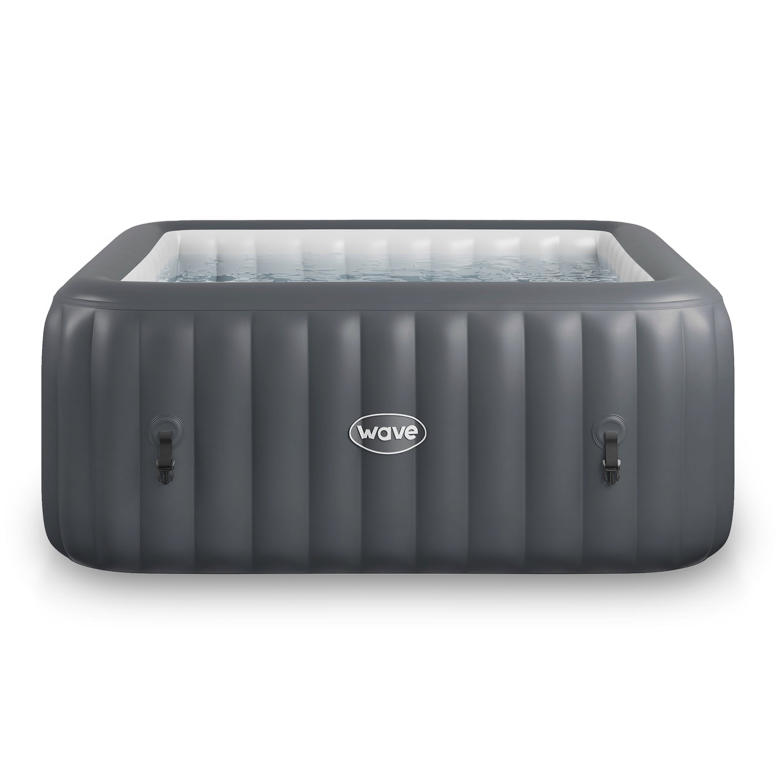 Wave | Pacific | 4/6-Person Inflatable Hot Tub | Square | Integrated Heater - Www.Shopthatapp.ca