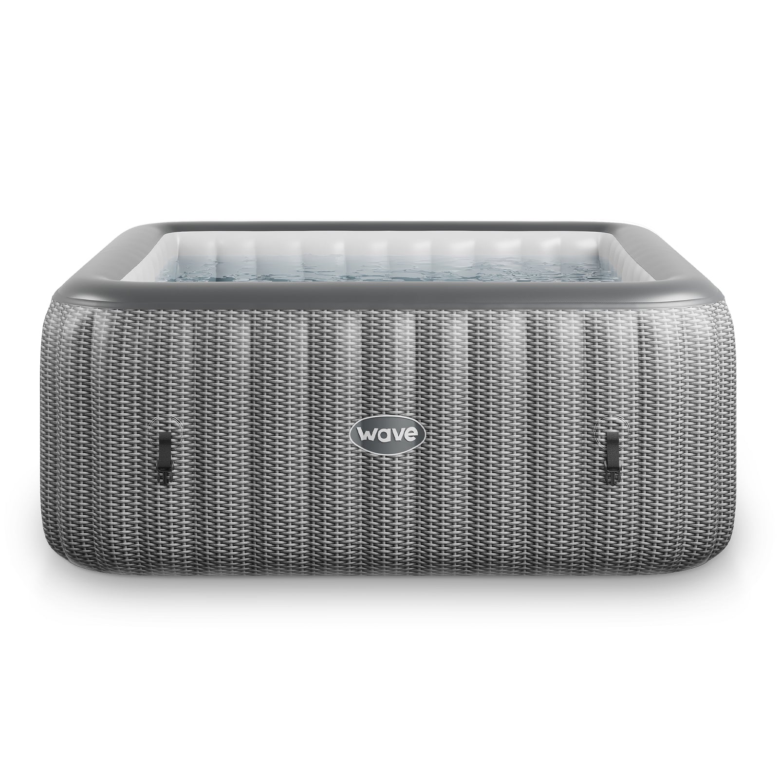 Wave | Pacific | 4/6-Person Inflatable Hot Tub | Square | Integrated Heater - Www.Shopthatapp.ca