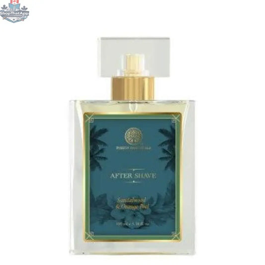 Forest Essentials after shave spray with sandalwood and orange peel, refreshing personal care product for soothing skin.
