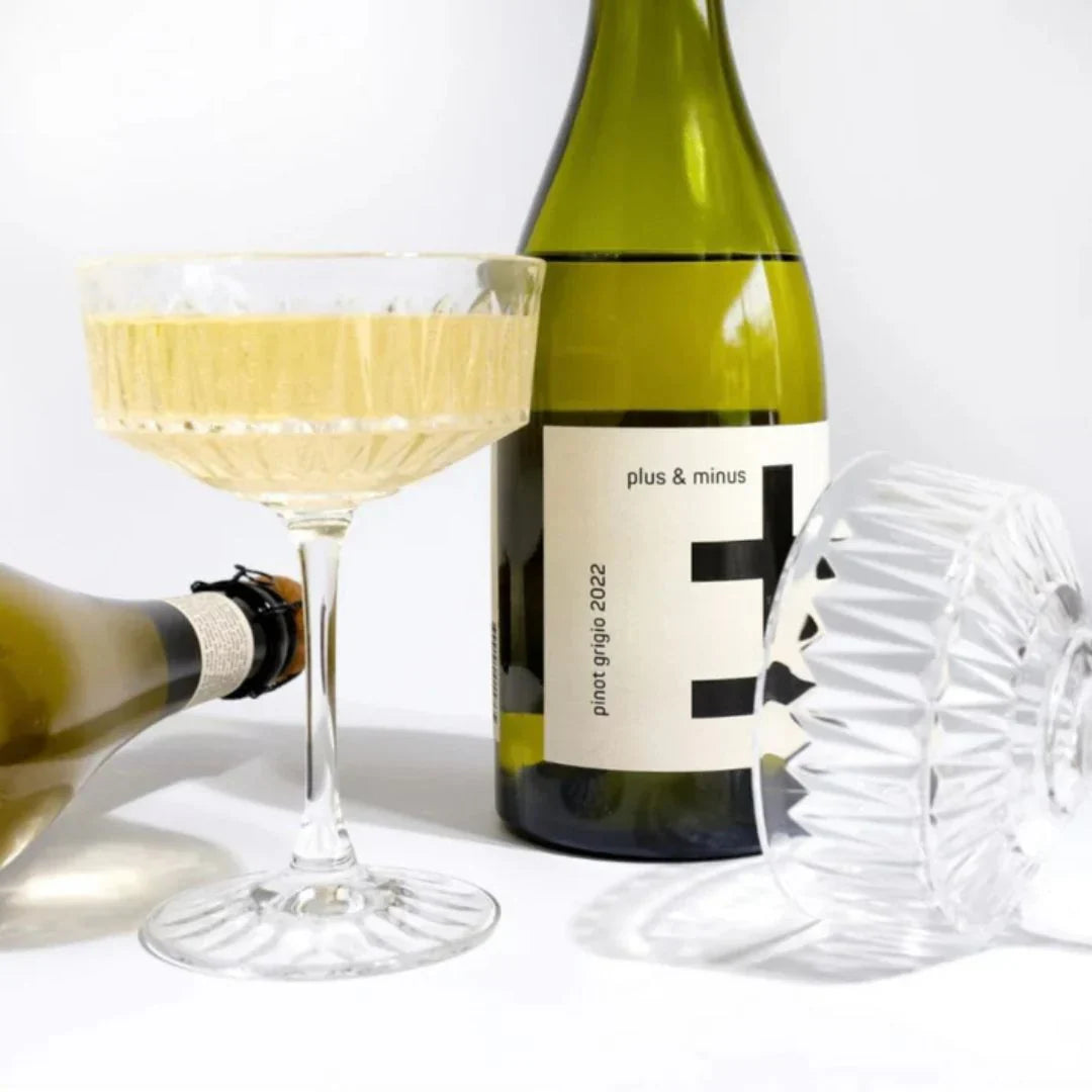 Plus & Minus Pinot Grigio Wine - Crisp and Refreshing Flavor
