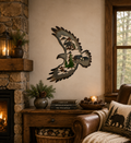 Majestic Eagle Metal Wall Art - Elevate Your Home with the Alpine Sovereign Design