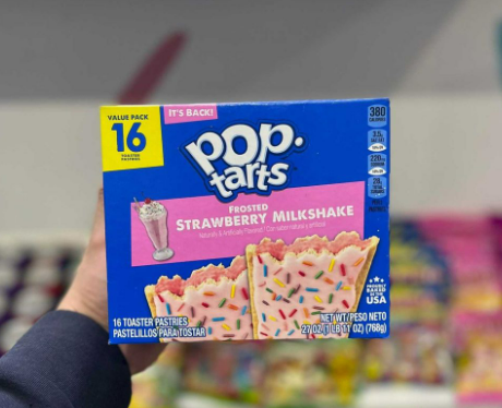 POP TARTS STRAWBERRY MILKSHAKE (USA) - 16PK - Www.Shopthatapp.ca
