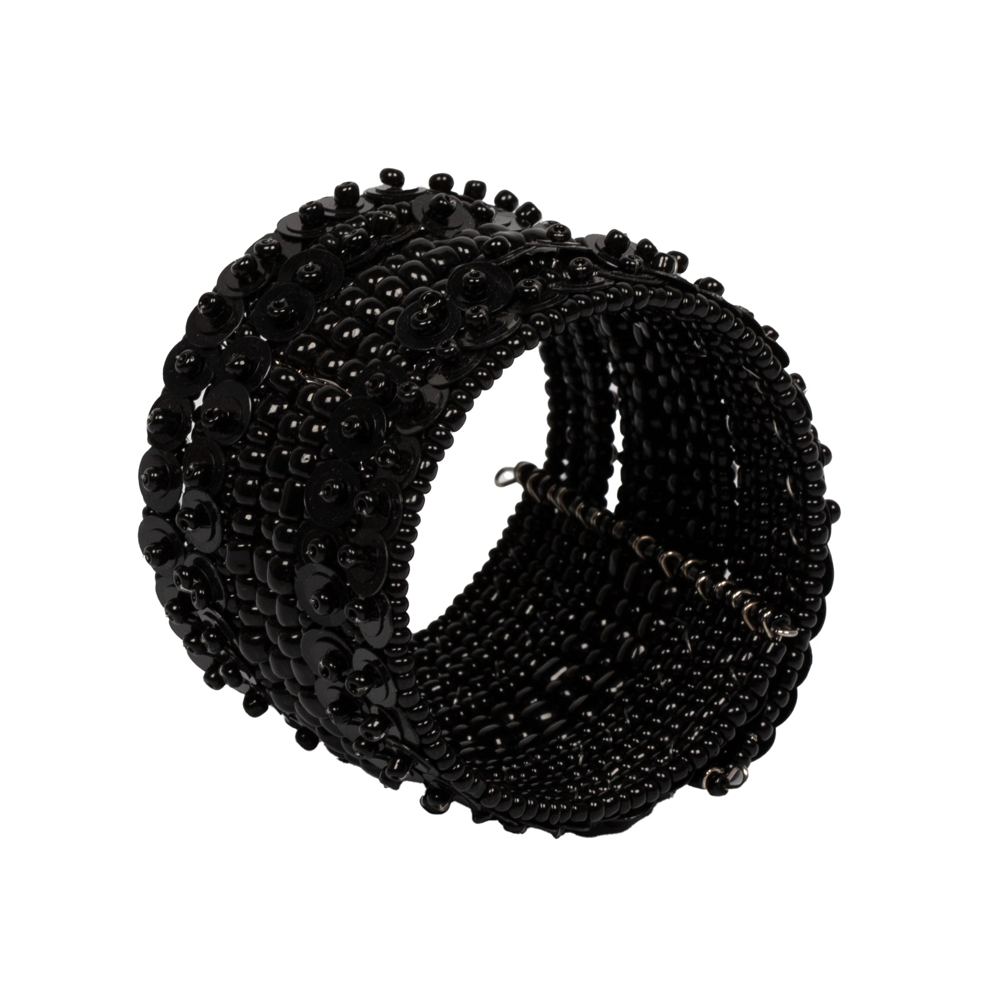 Sequin Cuff Bracelet for Sparkling Style and Elegance - Shopthatapp.ca