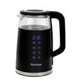 Bouilloire Kenmore de 1,7 L en verre à double paroi avec écran tactile (KKTKDB) - Shopthatapp.ca