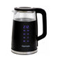 Bouilloire Kenmore de 1,7 L en verre à double paroi avec écran tactile (KKTKDB) - Shopthatapp.ca