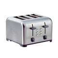 Grille-pain 4 tranches Kenmore avec 9 réglages - acier inoxydable (KKTSDC4SS)