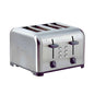 Grille-pain 4 tranches Kenmore avec 9 réglages - acier inoxydable (KKTSDC4SS)