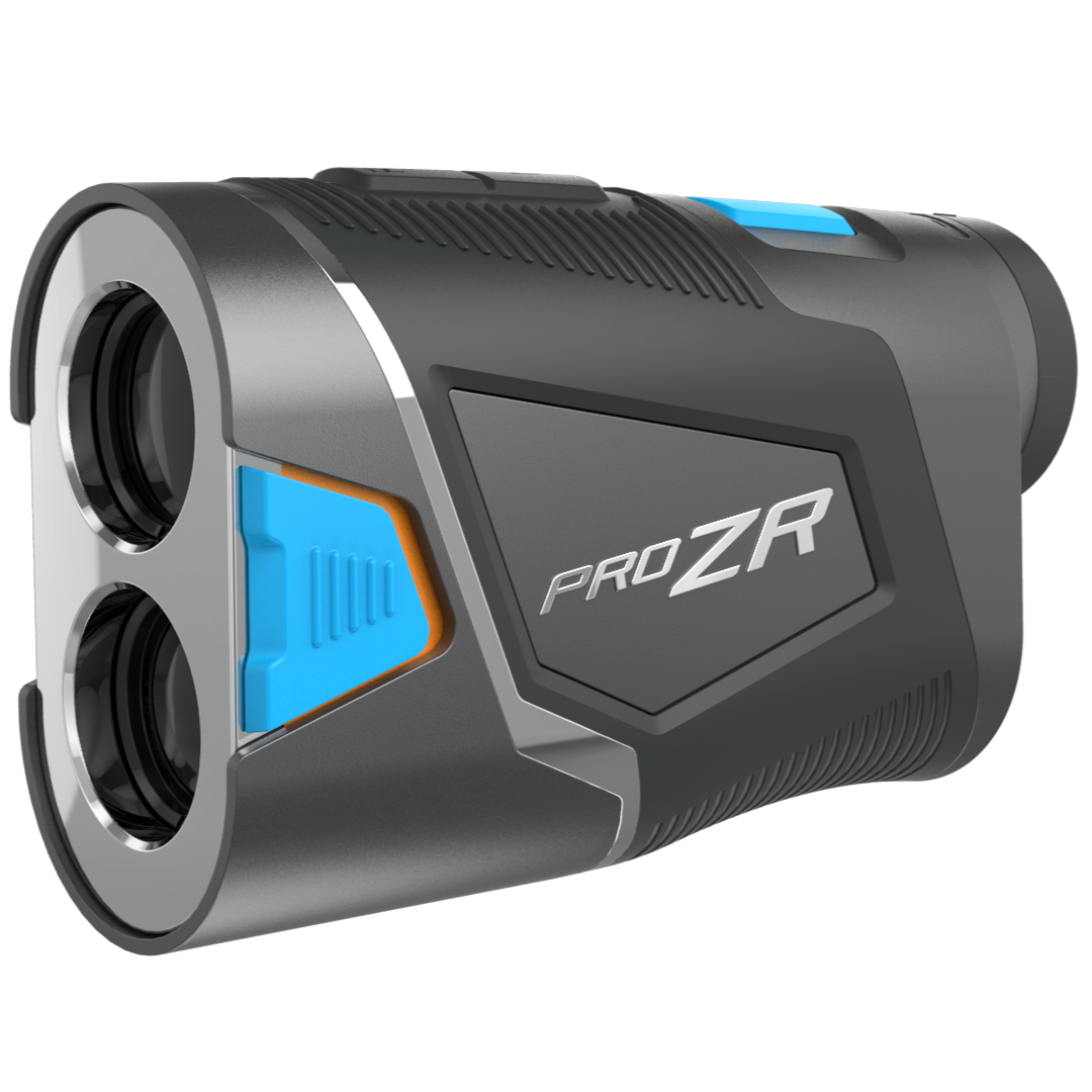 Shot Scope PRO ZR Golf Laser Rangefinder - 1500-Yard Dual Optics, Target-Lock Vibration, Cart Magnet, DuraShield Hardshell - Shopthatapp.ca