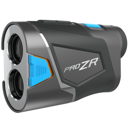 Shot Scope PRO ZR Golf Laser Rangefinder - 1500-Yard Dual Optics, Target-Lock Vibration, Cart Magnet, DuraShield Hardshell - Shopthatapp.ca