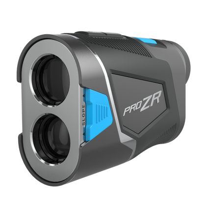 Shot Scope PRO ZR Golf Laser Rangefinder - 1500-Yard Dual Optics, Target-Lock Vibration, Cart Magnet, DuraShield Hardshell - Shopthatapp.ca