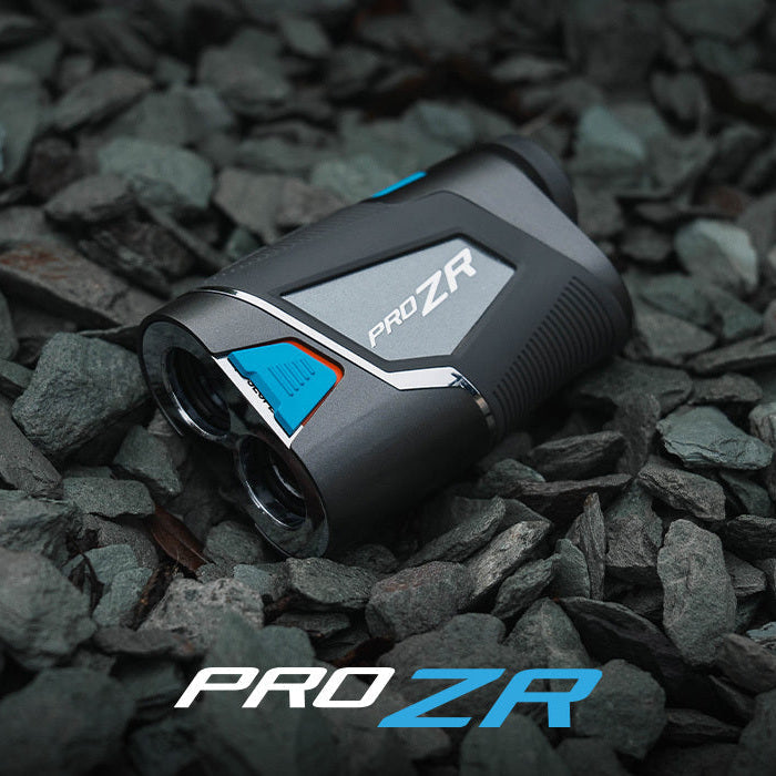 Shot Scope PRO ZR Golf Laser Rangefinder - 1500-Yard Dual Optics, Target-Lock Vibration, Cart Magnet, DuraShield Hardshell - Shopthatapp.ca