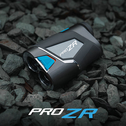 Shot Scope PRO ZR Golf Laser Rangefinder - 1500-Yard Dual Optics, Target-Lock Vibration, Cart Magnet, DuraShield Hardshell - Shopthatapp.ca